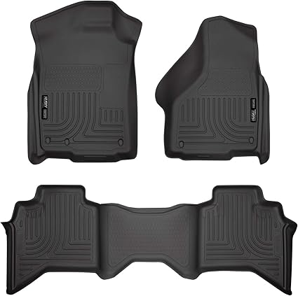 2002-2008 RAM HUSKY FITTED FLOOR MATS FRONT AND REAR