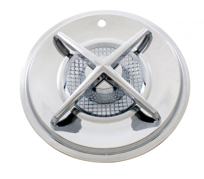 15" Chrome Cross Bar Hub Cap (set of 4)