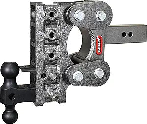 Gen-Y The Boss Torsion-Flex Class IV 10k Ball Mount 7.5" Drop 2" Shank