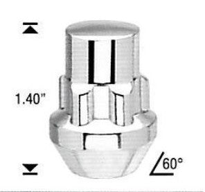 1/2" BULGE LOCKING NUT SET 4