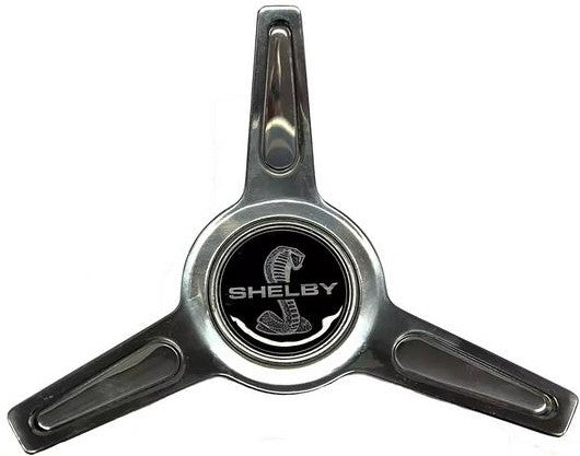 US MUSCLE 3 EAR SPIN SILVER COBRA SNAKE