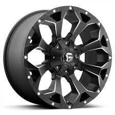 Fuel Wheels Assault D546 6-135","6-139.7 (6-5.5") 22X10 Satin Black Milled -18mm Offset D54622009846
