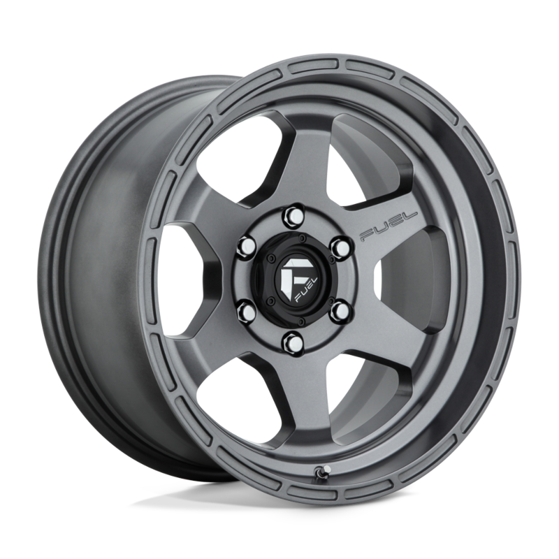 Fuel Wheels Shock D665 5-160 16x7 Grey +42mm D6651670A157