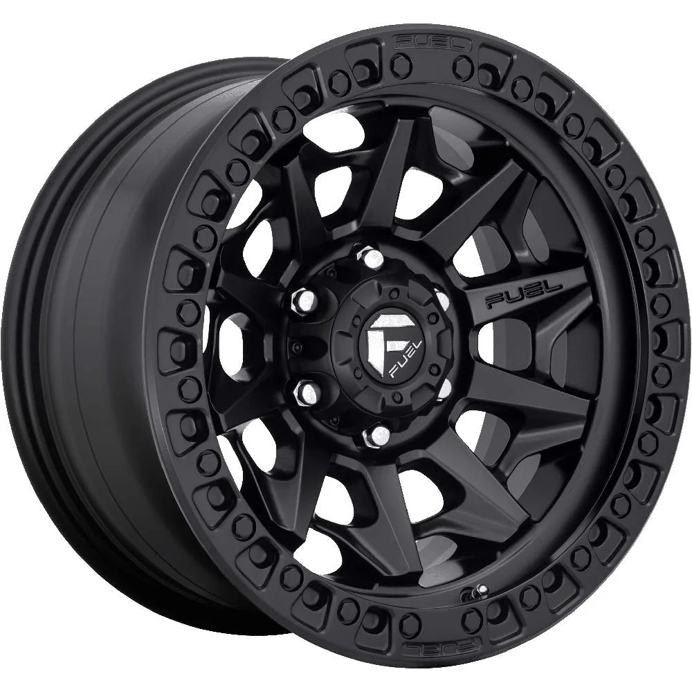 Fuel Wheels Covert D694 5-139.7 (5-5.5") 18x9 Matte Black +1mm Offset D6941890B550