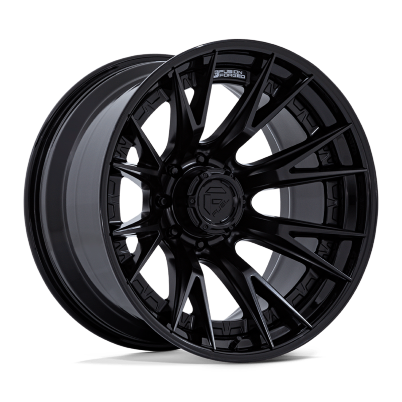 Fuel Wheels Catalyst FC402 8-165.1 (8-6.5") 20x10 Matte Black Gloss Black Lip -18mm Offset FC402MX22108018N