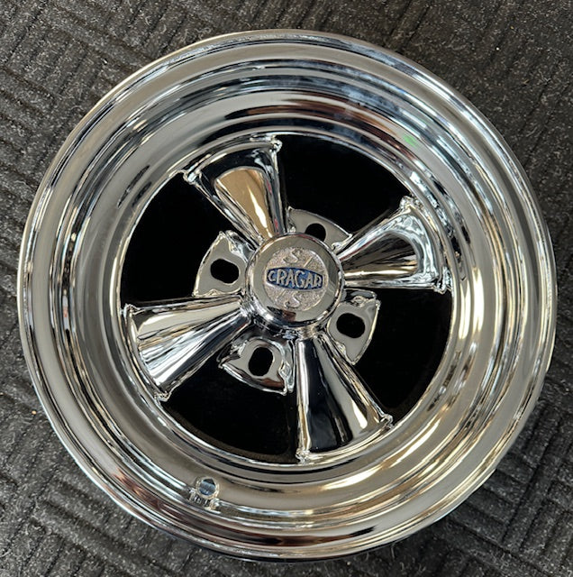 CRAGAR S/S 610C 4 SPOKE 4-4"/4.25"/4.5"/110MM 13" x 5.5"