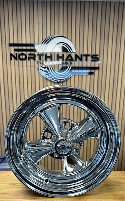 CRAGAR S/S 610C 4 SPOKE 4-4"/4.25"/4.5"/110MM 13" x 5.5"