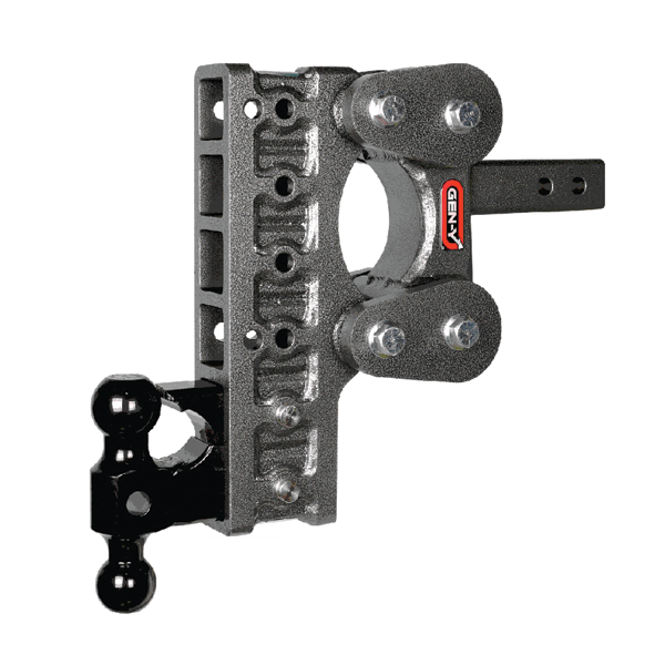 Gen-Y The Boss Torsion-Flex Class IV 10k Ball Mount 10" Drop 2.5" Shank