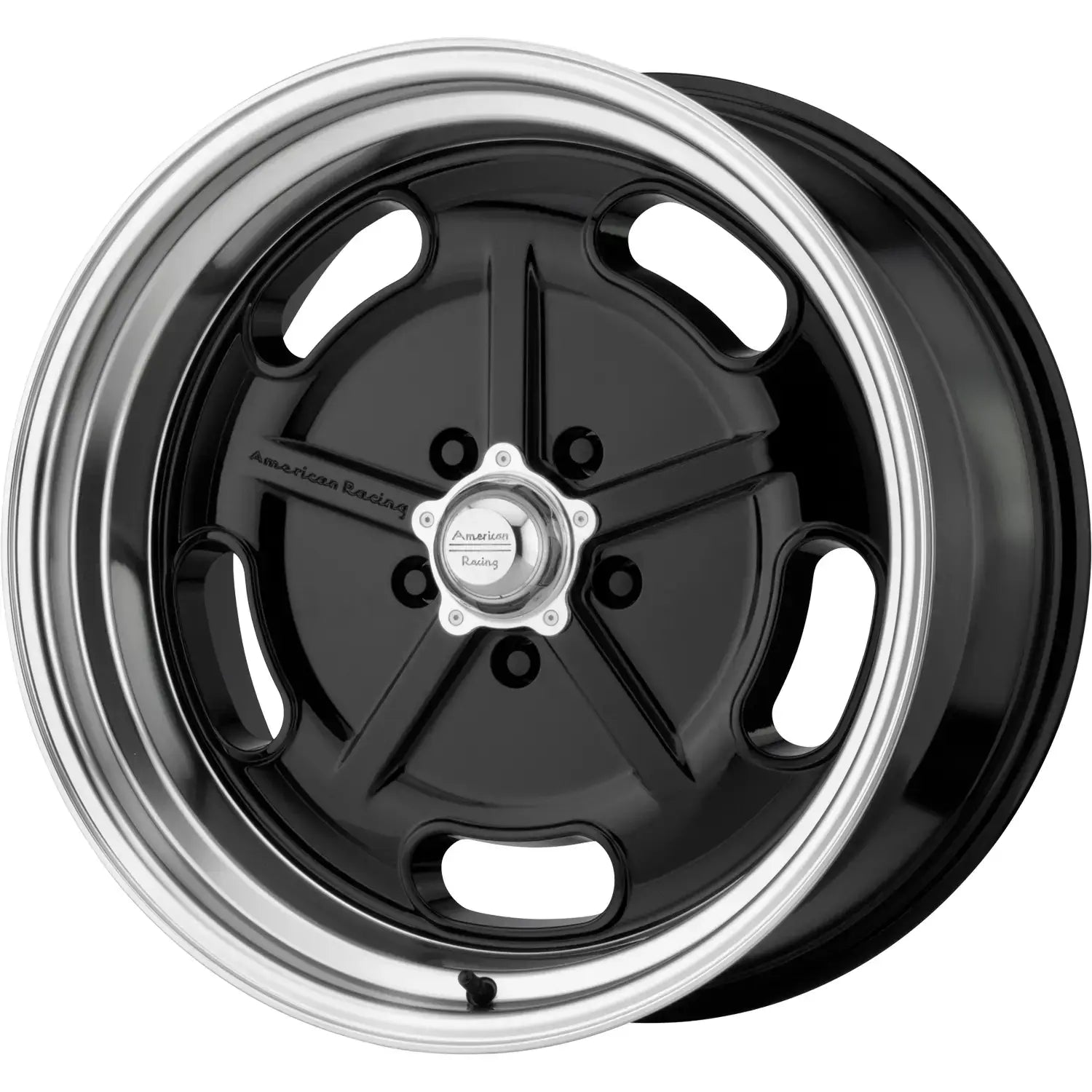 American Racing VN511 Salt Flat 5-127 (5-5") 22X8.5 Gloss Black + Cut Lip 4.75" BS
