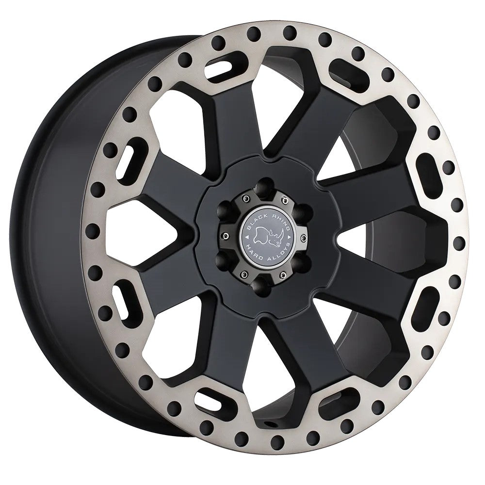 18" Ford Ranger Black Rhino Warlord Black Alloy Wheel Packages