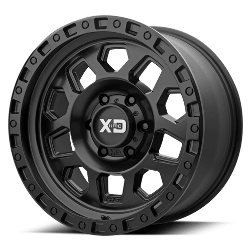 XD Wheels 132 RG2 6-139.7 (6-5.5") 17X9 Satin Black -12mm Offset XD13279068712N