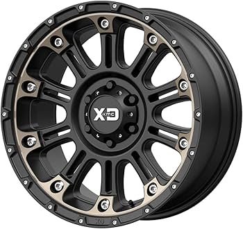 XD Wheels 829 Hoss 2 5-127 (5-5") 18X9 Gloss Black Machined Dark Tint 0 mm Offset
