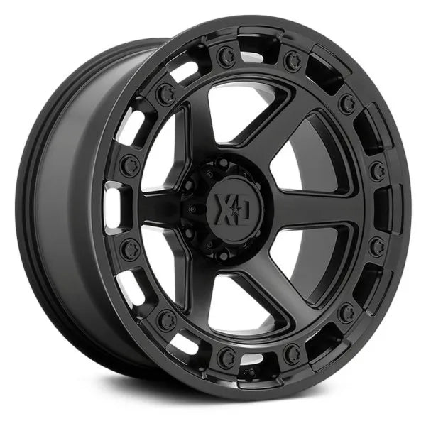 XD Wheels 862 Raid 6-139.7 (6-5.5") 17X9 Satin Black 0mm Offset XD86279068700
