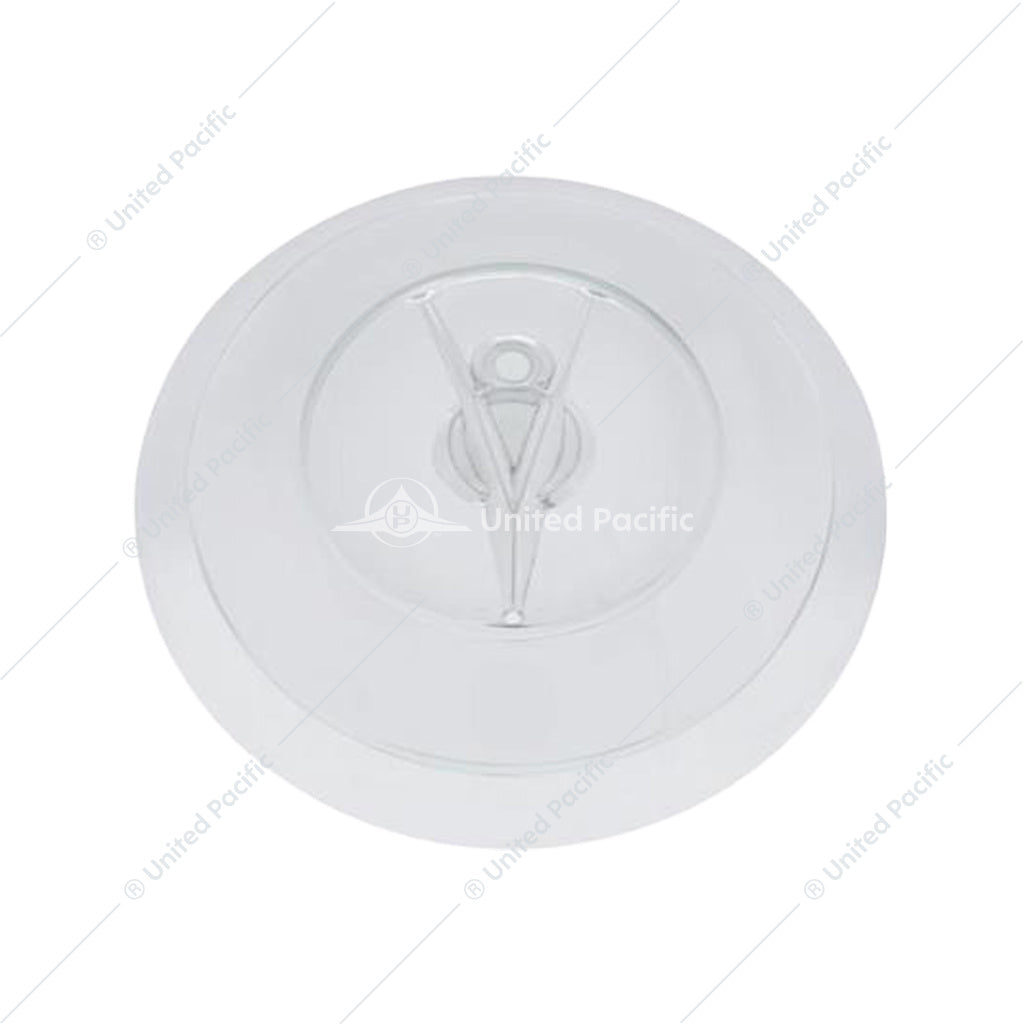 1935 FORD "V8" SCRIPT STAINLESS STEEL HUBCAP A6038 SOLD SINGLY