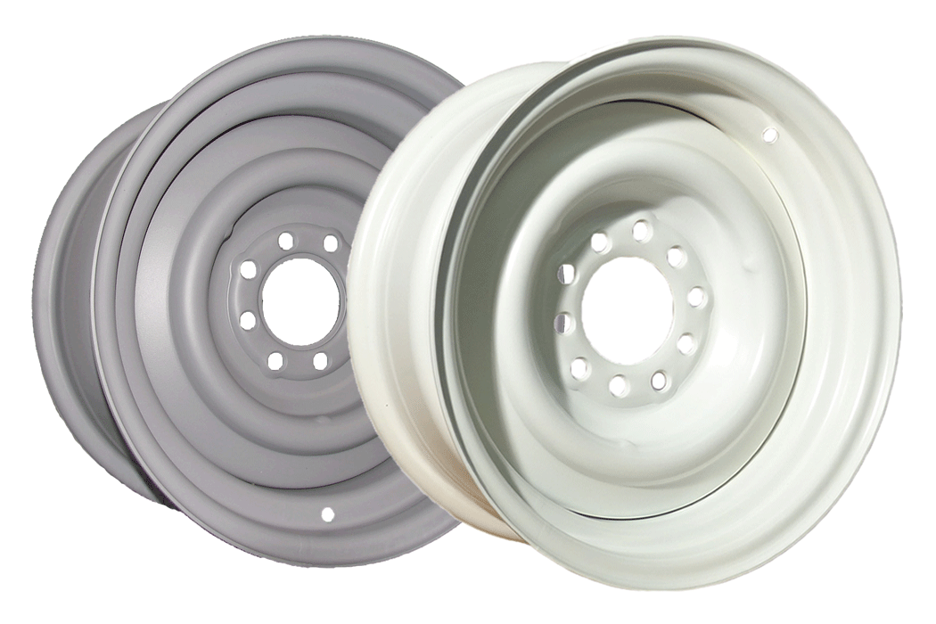 Wheel Vintiques Bare Smoothie 4-108 (4-4.25") 14X6 Primered Steel 4.00" BS