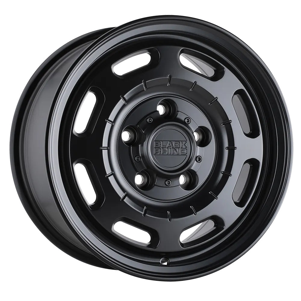 17" VW Crafter 2006-2017 and Mercedes Sprinter Black Rhino Bandolier Black Alloy Wheel Packages