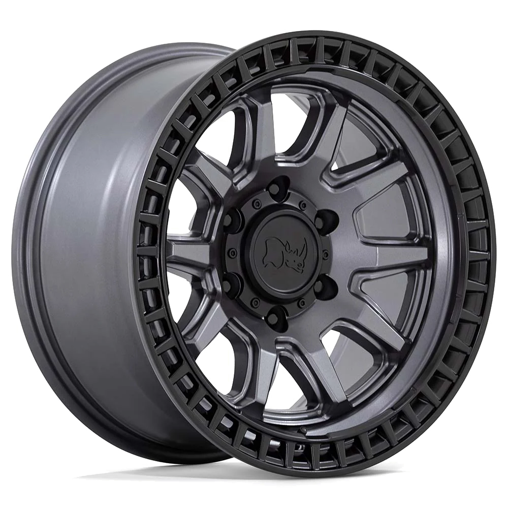 Black Rhino Calico 5-120 17X8.5 Matt Gunmetal +34mm Offset BR001MX17855234