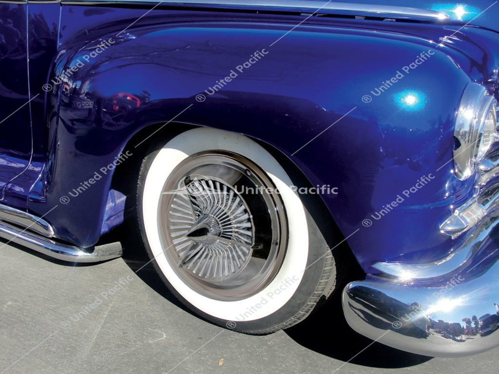 15" Chrome Polara 3 Bar Hub Cap (set of 4)