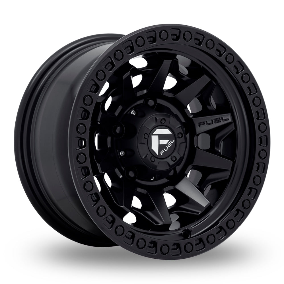 18" Volkswagen Transporter T5 T6 Fuel Covert Black Alloy Wheel Packages