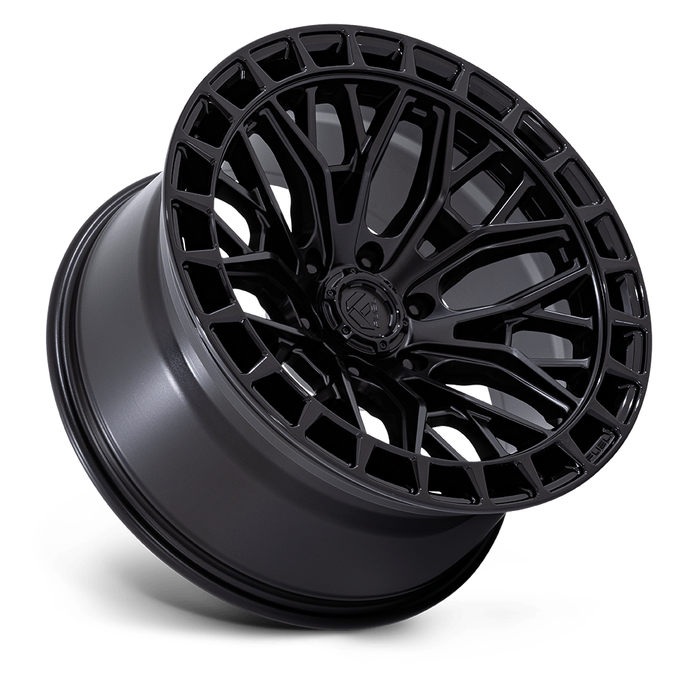 Fuel Wheels Sigma FC869 6-139.7 (6-5.5") 20X9 Blackout With Gloss Black Ring +1mm Offset FC869MB20906801