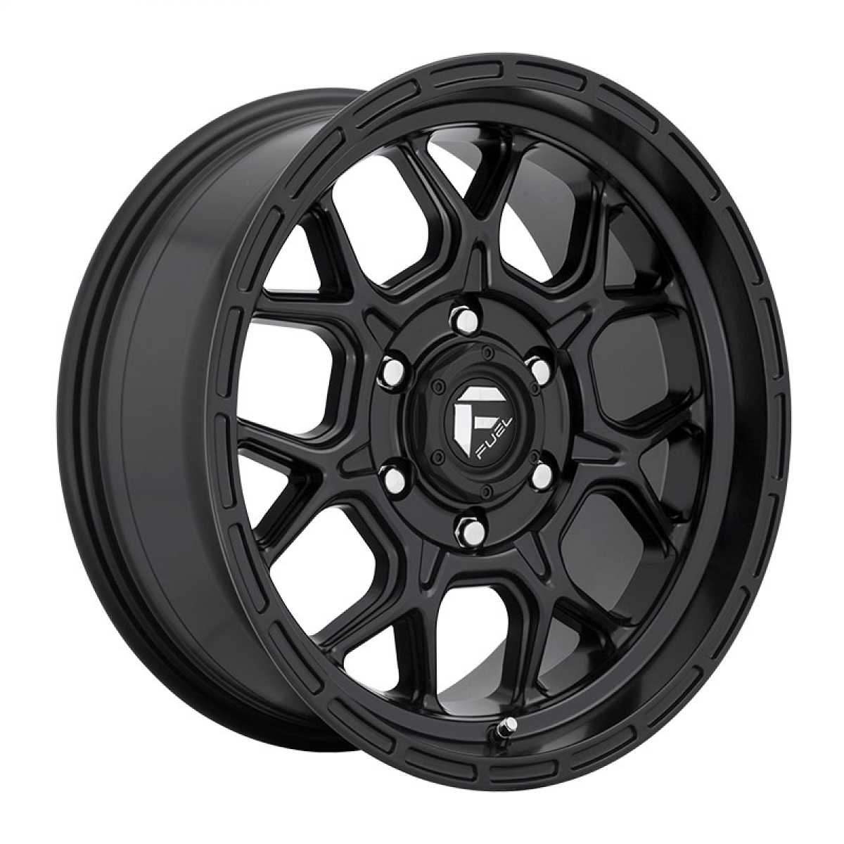 Fuel Wheels Tech D670 6-139.7 (6-5.5") 18X9 Matt Black +1mm Offset D67018908450