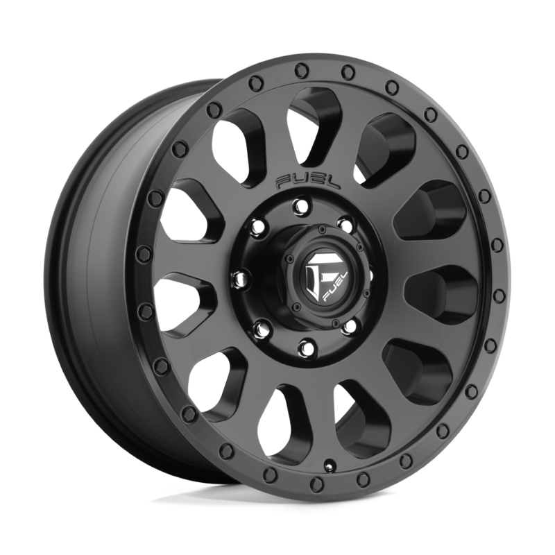 17" Volkswagen Transporter T5 T6 Fuel Vector Black Alloy Wheel Packages