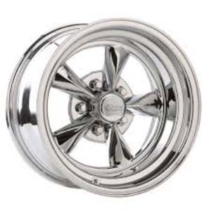 Rocket Racing Fuel 5-114.3 (5-4.5") 15x8 Chrome 4.5"BS