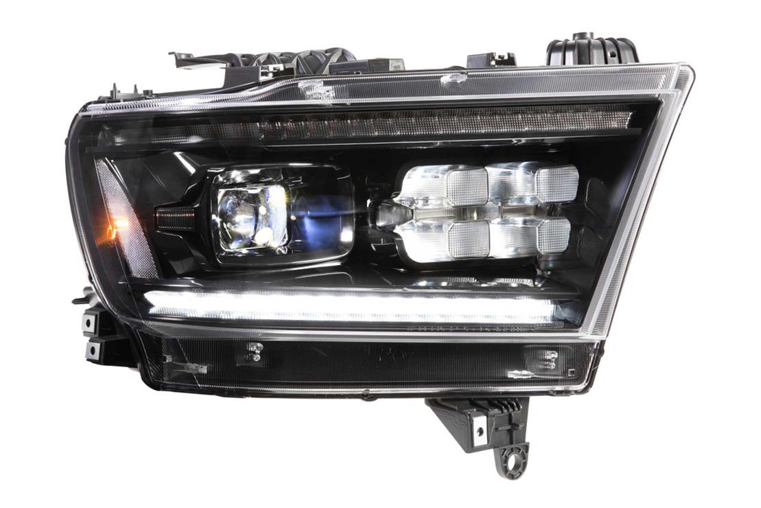 Dodge Ram LED Headlights 2019-2024 1500 XB LED White DRL Morimoto