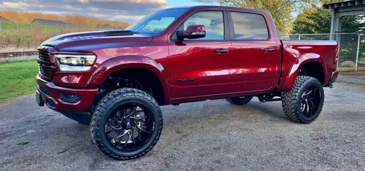 2019-2024 Dodge Ram 1500 Wheel Arch Extension Kit Smooth Style