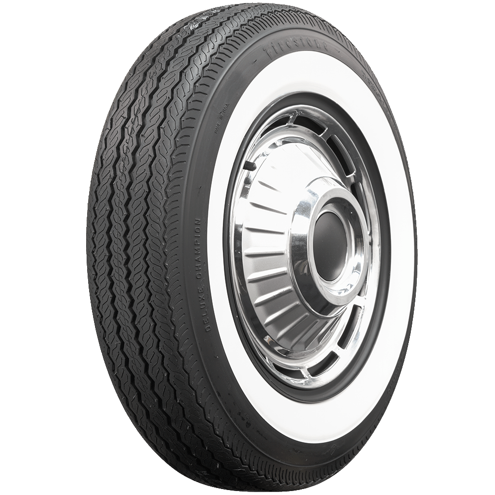 Firestone Vintage Tyre 2" Whitewall - 520x13