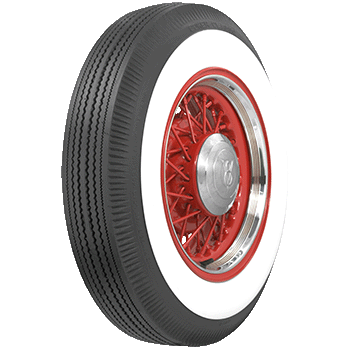 Coker Vintage Tyre 3" Whitewall - 600x16
