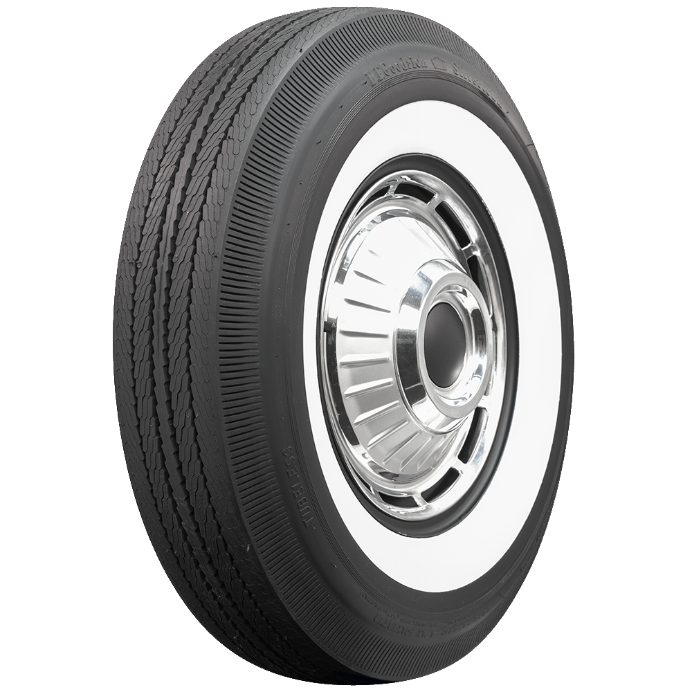 BF Goodrich 2 1/4" Whitewall Vintage Tyre - 725x13