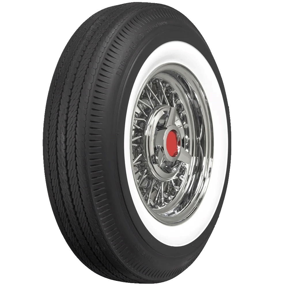 BF Goodrich 2 1/4" Whitewall Vintage Tyre - 800x14