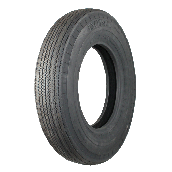 Excelsior Vintage Crossply Tyre Blackwall - 640x15