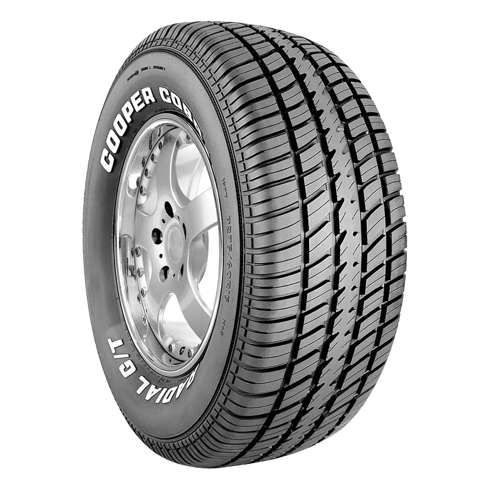 Cooper Cobra Raised White Letters  215/70R15