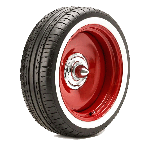 Diamondback Custom 1 1/4" Whitewall - 255/45R17