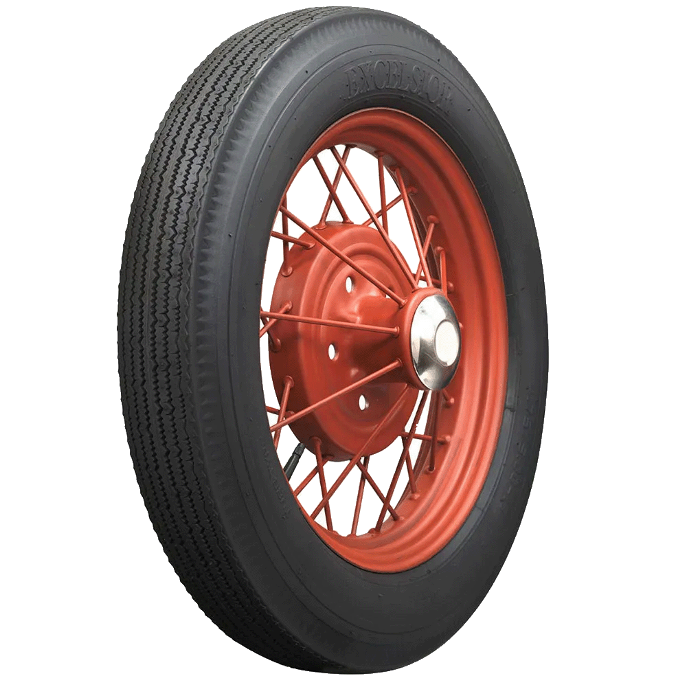 Excelsior Vintage Crossply Tyre Blackwall - 525/550x18