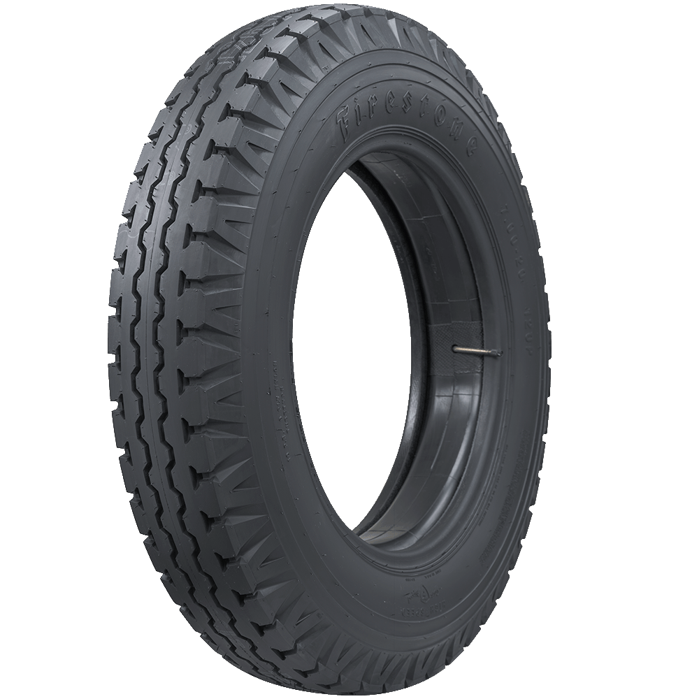 Firestone Vintage Truck Tyre Blackwall - 650x20