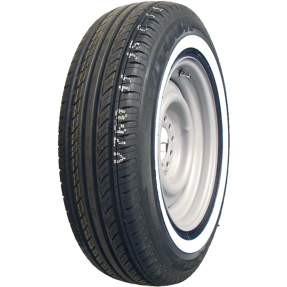 Vitour Galaxy Carora K365 34mm Whitewall - 215/75R15