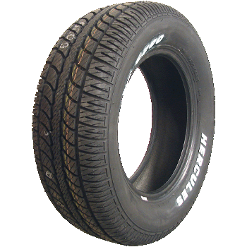 Hercules HP4000 Raised White Letters 215/70R14