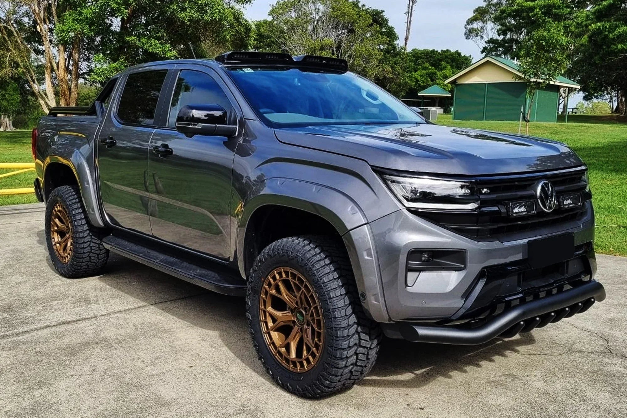 2023-2025 VW Amarok Aggressive Arch Fitment Tyre & Wheel Packages Set Of 4