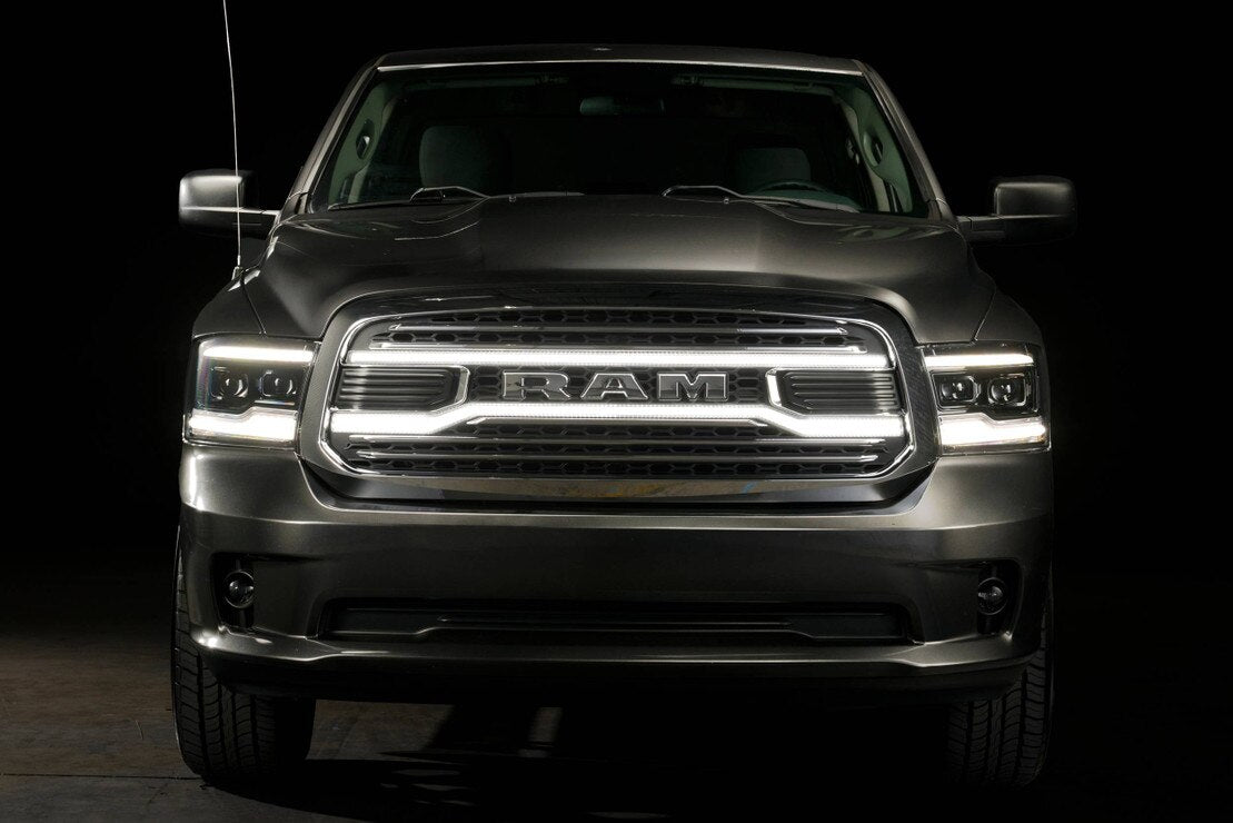 2013 - 2018 Dodge Ram 1500 XBG LED DRL Grille (Chrome)  XBG30