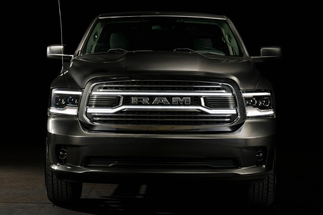 2013 - 2018 Dodge Ram 1500 XBG LED DRL Grille (Chrome)  XBG30