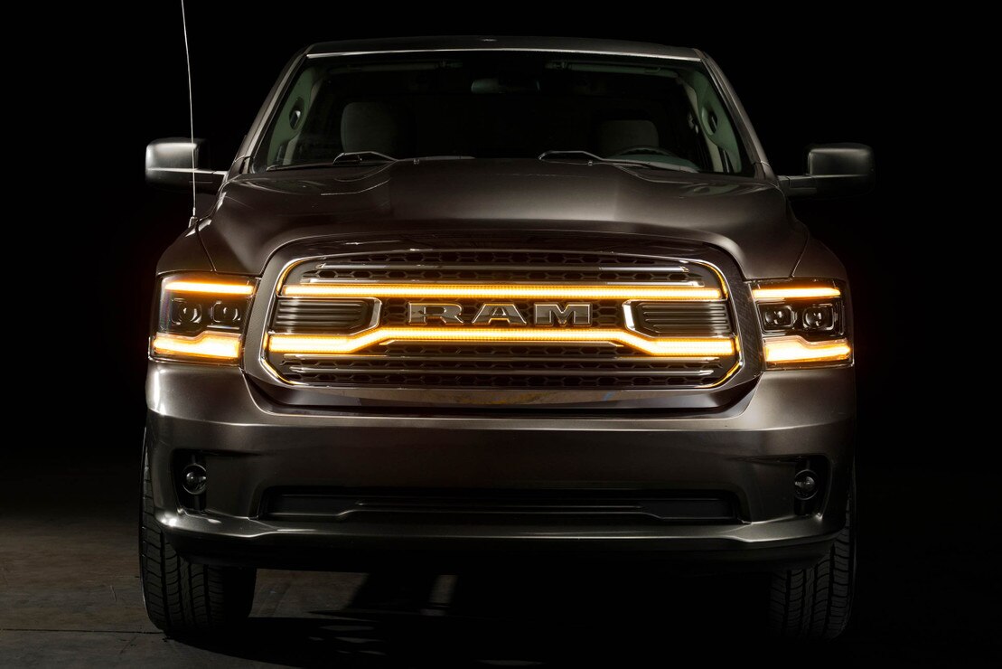 2013 - 2018 Dodge Ram 1500 XBG LED DRL Grille (Chrome)  XBG30