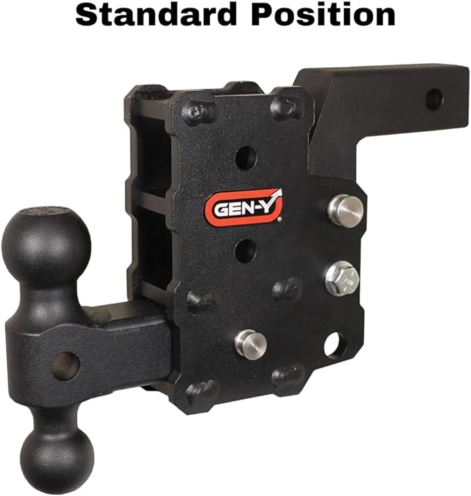 Gen-Y Phantom 6" Drop Flip and Tow 2″ Shank