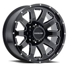 Raceline Enforcer 938 Gloss Black Milled 6-139.7