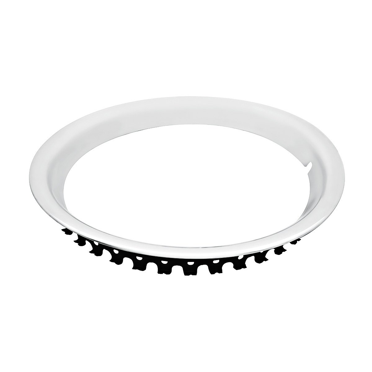 16" CLASSIC SMOOTH STAINLESS STEEL TRIM RING (SET OF  4) A6139