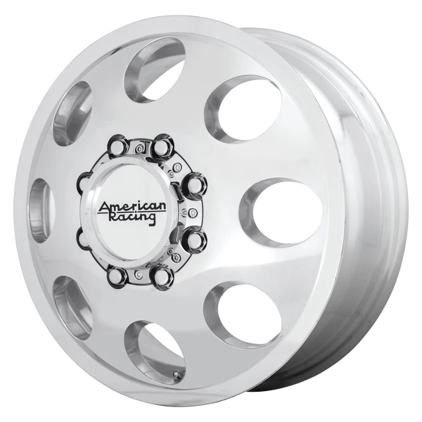 American Racing AR204 Baja Dually 8-165.1 (8-6.5") 17x6 Polish AR204760901111