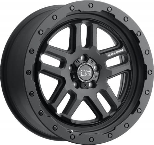 Black Rhino Barstow 5-120 20X8.5 Textured Matt Black +30mm Offset 2085BTW305120B76