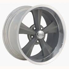 Rocket Racing Booster 5-120.65 (5-4.75") 18x8 Grey 4.75"BS